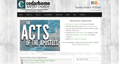 Desktop Screenshot of cedarhome.org